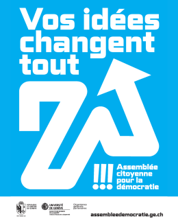 Assemblée citoyenne démocratie